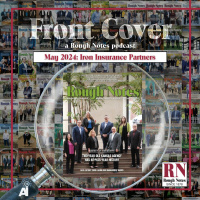 Rough Notes Front Cover, May 2024: Shawn Myers, Iron Insurance Partners