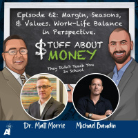 Stuff About Money: Episode 62: Margin, Seasons,  Values. Work-Life Balance in Perspective.
