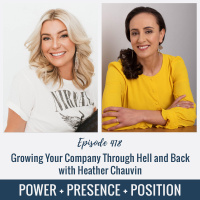 EP418: Growing Your Company Through Hell and Back with Heather Chauvin