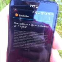 Android podcasting, The SodShow, Listen v Podkicker @anthonymcg @topgold