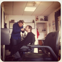 A #movember trim @stephensbarbers