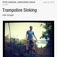 Trampoline Sinking - Safety Netting