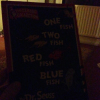 One fish two fish red fish blue fish