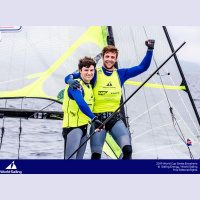 Why Peters  Sterritt are so happy with 49er gold at the Sailing World Cup