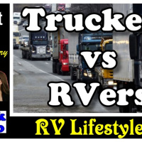 Truckers vs RVers, Do They Respect Us | RV Talk Radio Ep.92 #podcast #RVer #truckers #trucks