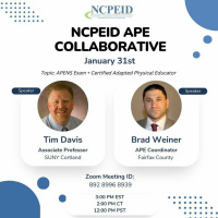 NCPEID January Collaborative: APENS + The Certified APE Teacher
