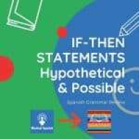 If-Then Statements in Spanish