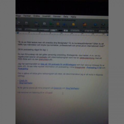 Martin Lindeskogs Posts