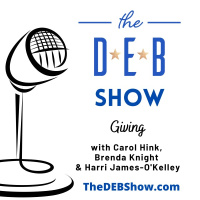 Giving with Carol Hink, Brenda Knight  Harri James-O’Kelley #343