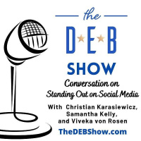 #255 Conversation on Standing Out on Social Media with Christian Karasiewicz, Samantha Kelly, and Viveka von Rosen