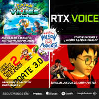 Especial juegos de Harry Potter, Nueva serie Pokemon Viajes exclusiva Netflix, Gran update gratis Mario Maker 2, RTX Voice como funciona