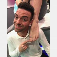 Des Clarke, Steven and Amy Podcast-The Tattoo!