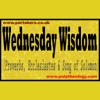 Wednesday Wisdom 3 - Proverbs 3