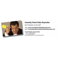 Christopher van der Hoff - Insanely Great Sales Keynotes