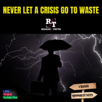 Never Let A Crisis Go To Waste - 4:9:25, 6.20 PM