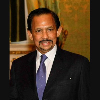 The birthday of Sultan of Brunei Hassanal Bolkiah
