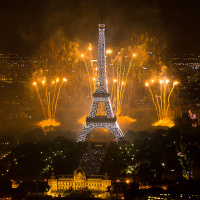 Bastille Day, France July 14