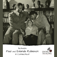 145. Activists Paul and Eslanda Robeson in Connecticut