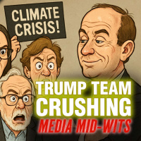 Trump Team Crushing Media Mid-wits – The Climate Realism Show #168