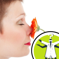 Why cant some people smell certain plants?
