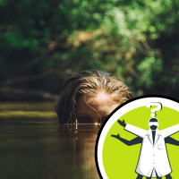 Should I drink cola after swimming in river?