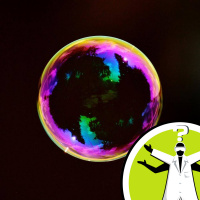 What happens to bubbles in space?