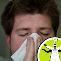 How can I stop a runny nose?
