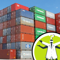 Can cargo X-ray scanners damage electronics?