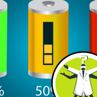 Does a phone weigh more after charging it?