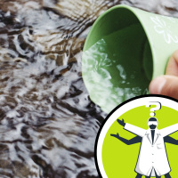 How did people in the past find water?