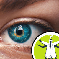 Why might cataract surgery affect biometric logins?