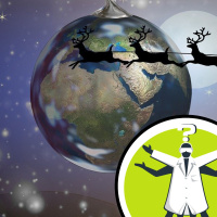 What if Santa didnt have magical reindeer?