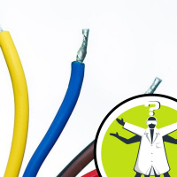 How do electrons flow in electric current?