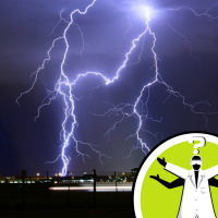 What happens if your car is struck by lightning?