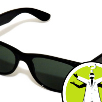 Do our pupils let in more light if we wear sunglasses?