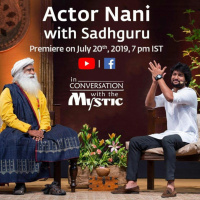 Actor Nani with Sadhguru - In Conversation with the Mystic