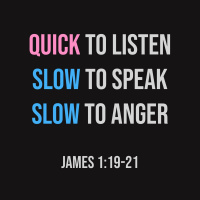 453 Quick Slow Slow (James 1:19-21) Sermon Audio
