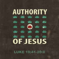 334 Authority Of Jesus (Luke 19:41-20:8) Sermon