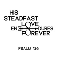 424 His Steadfast Love Endures Forever (Psalm 136) Sermon Audio