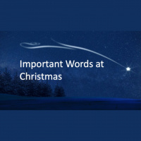 Important words at Christmas - Audio