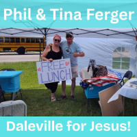From Brokenness to Breakthrough: Phil  Tina Ferger’s Daleville Tent Outreach Testimony