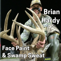 207 BRIAN HARDY - Face Paint, Swamp Sweat,  Deer Hunting Florida