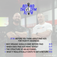 Ep 316 - Before you think about paid ads for your PT business