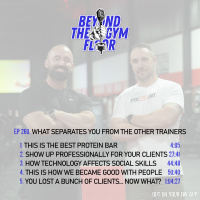 Ep 260 - What separates you from the other trainers