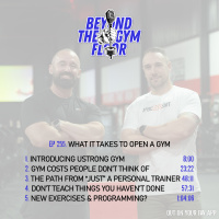 Ep 255 - What it takes to open a gym