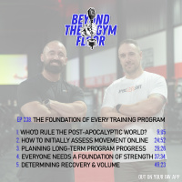 Ep 238 - The foundation of every training program