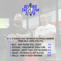 Ep 315 - Five things that separate business owners from self-employed PTs