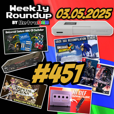 Retrorgb Weekly Roundup