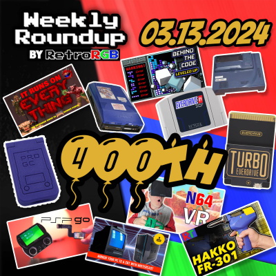 Retrorgb Weekly Roundup