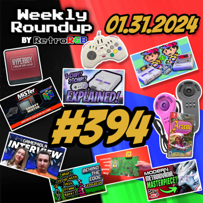 Retrorgb Weekly Roundup